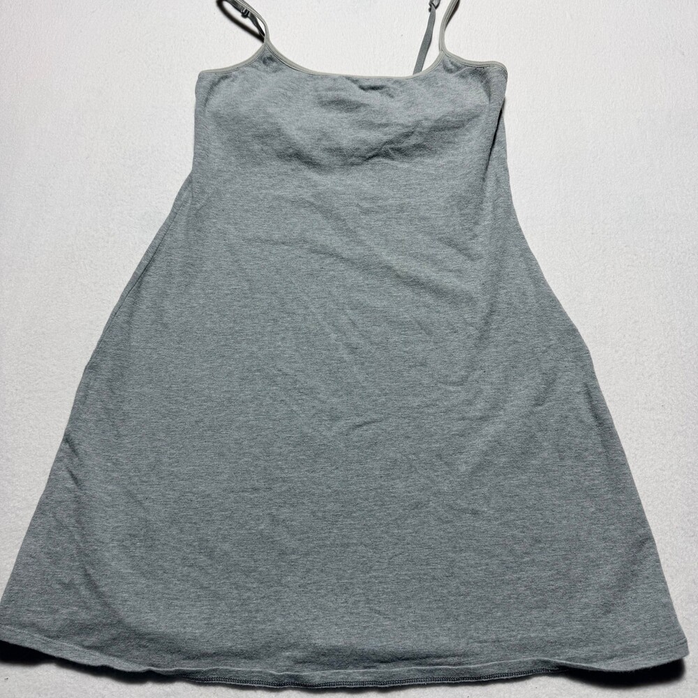 Victoria's Secret XS Gray Cotton Blend Tank Top Adjustable Straps